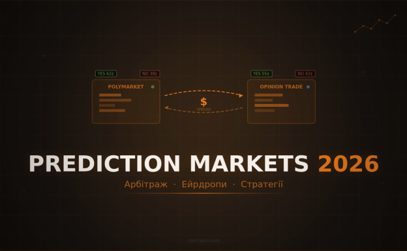 Prediction Markets 2026 - арбітраж між платформами